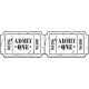 PLS Rollstempel Cartridge - Decoration Stamp Roller Tickets