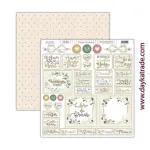 DYK Paper Pad 12"x12" - Recién Casados - Hochzeit
