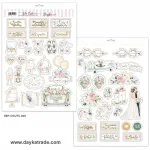 DYK Paper Pad 12"x12" - Recién Casados - Hochzeit