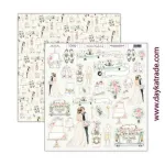 DYK Paper Pad 8"x8" - Recién Casados