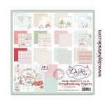 DYK Paper Pad 8"x8" - Una Navidad de Cuento
