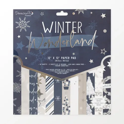 DVC Paper Pad 12"x12" - Winter Wonderland