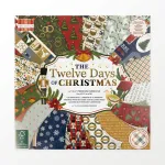 FED Paper Pad 12"x12" - Twelve Days of Christmas
