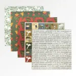FED Paper Pad 12"x12" - Twelve Days of Christmas