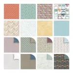 FED Paper Pad 8"x8" - Bon Voyages