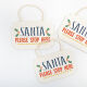 DVC Embellishment -  Naughty or Nice Hanging Sentiment Toppers