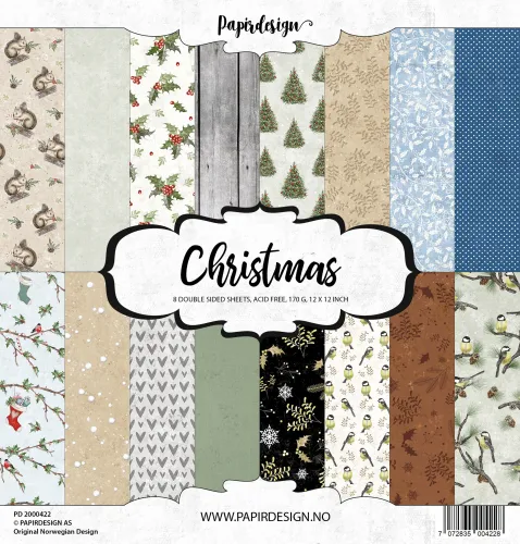 PPD Paper Pad 12"x12" - Christmas