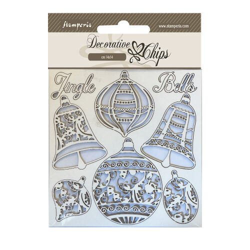 STP Decorative Chips/Laserstanzteile - Christmas Balls