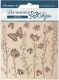 STP Decorative Chips/Laserstanzteile - Provence Flowers and Butterflies