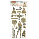 STP Chipboard Sticker 15x30 cm - Sir Vagabond Aviator