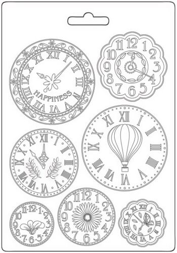 STP Soft Mould A5 - Create Happiness Welcome Home Clock
