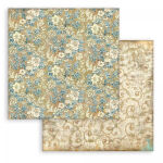STP Cardstock - Christmas Greetings Blue Texture