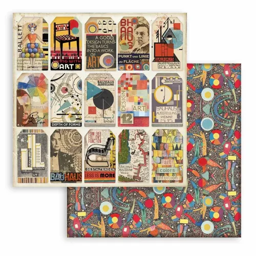 STP Cardstock - Bauhaus Tags