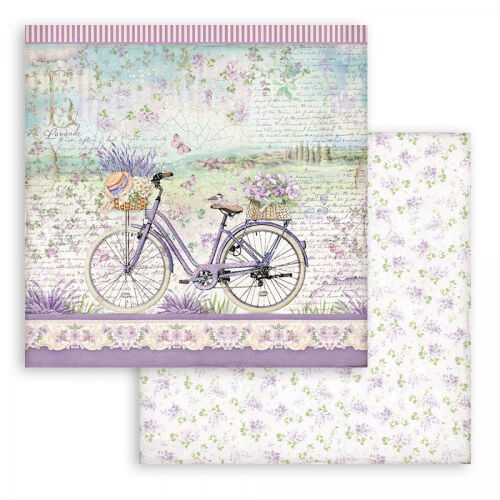 STP Cardstock - Provence Bicycle