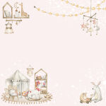 FDC Paper Pack 8x8" - Boho Baby Girl