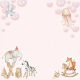 FDC Paper Pack 8x8" - Boho Baby Girl
