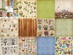 FDC Paper Pack 8x8" - Spring Botanical Story