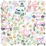 FDC Cut-Out Sheet 12"x12" - Walking on Clouds
