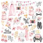 FDC Cut-Out Sheet 12"x12" - Say Yes