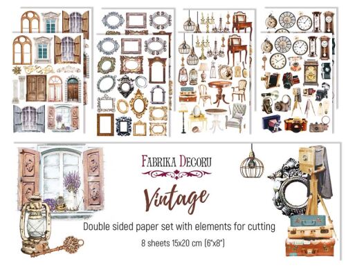 FDC Cut-Out Sheet Set - Vintage