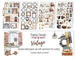FDC Cut-Out Sheet Set - Vintage