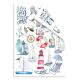 FDC Cut-Out Sheet Set - Sea Life