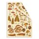 FDC Cut-Out Sheet Set - Botany Summer