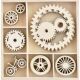 KSC Wood Mini Themed Embellishments - Workshop