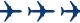 SCB Washi Tape - Around the World Planes