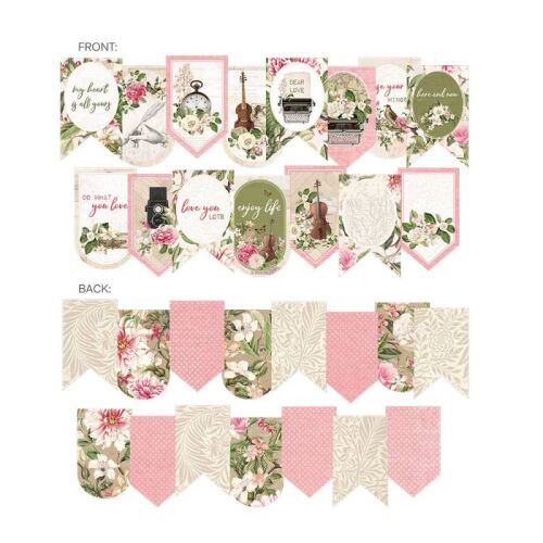 P13 Embellishment - Garland Dear Love