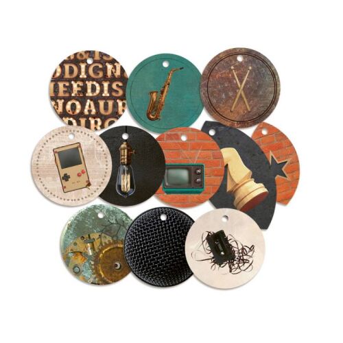 P13 Embellishment - Decorative Tags Free Spirit