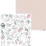 P13 Paper Pad 12x12" - Birdhouse