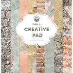 P13 Paper Pad 12x12" - Maxi Creative Pad Pastel Walls