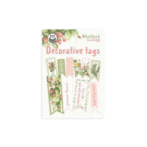 P13 Embellishment - Decorative Tags Woodland Cuties #2