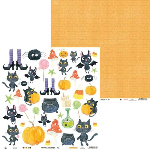 P13 Cardstock - Happy Halloween 02