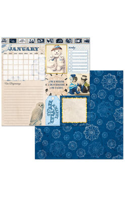 BOB Cardstock - Banner Year 1 January
