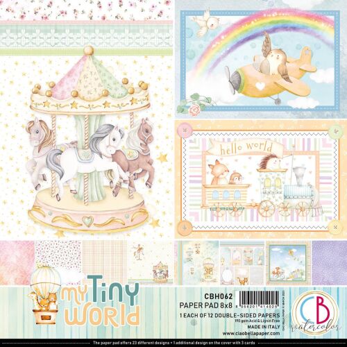 CBL Paper Pad 8x8" - My Tiny World