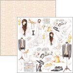CBL Paper Pad 12x12" - Always & Forever 8BL