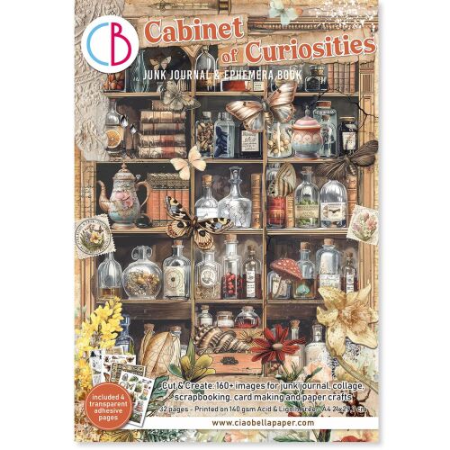 CBL Paper Pad A4 - Cabinet of Curiosities