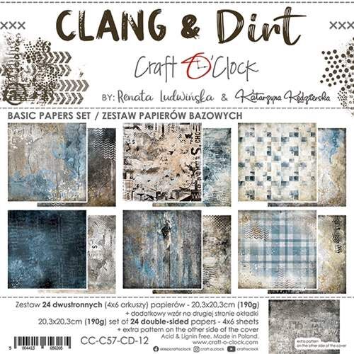 CCL Paper Pack 8"x8" - Clang & Dirt
