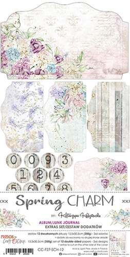 CCL Paper Pack 6"x12" - Junk Journal Set Spring Charm