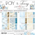 CCL Paper Pack 8"x8" - Boy & Toy
