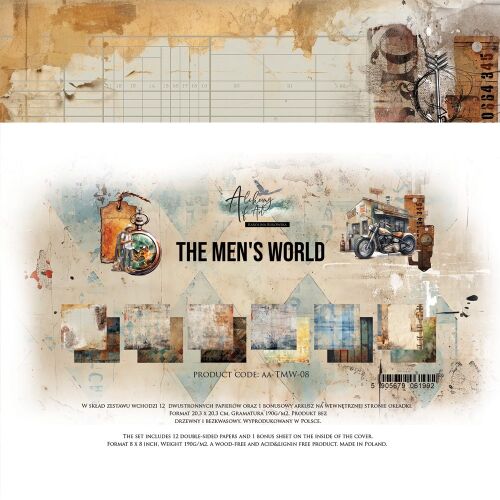 AAL Paper Pack 8x8" - The Mens World