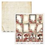 SBO Paper Pack 8x8" - Lady in Red