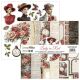 SBO Paper Pack 8x8" - Lady in Red