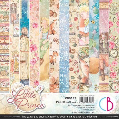 CBL Paper Pad 6x6" - Little Prince