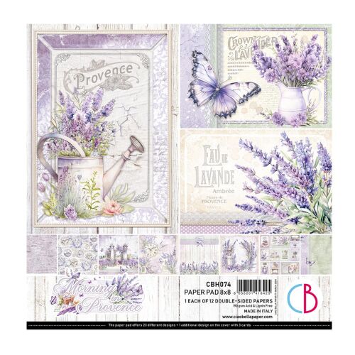 CBL Paper Pad 8x8" - Morning in Provence