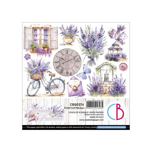 CBL Paper Pad 6x6" - Morning in Provence Fussy Cut Pad