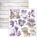 CBL Paper Pad 6x6" - Morning in Provence Fussy Cut Pad