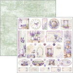 CBL Paper Pad 12x12" - Morning in Provence Patterns 8BL